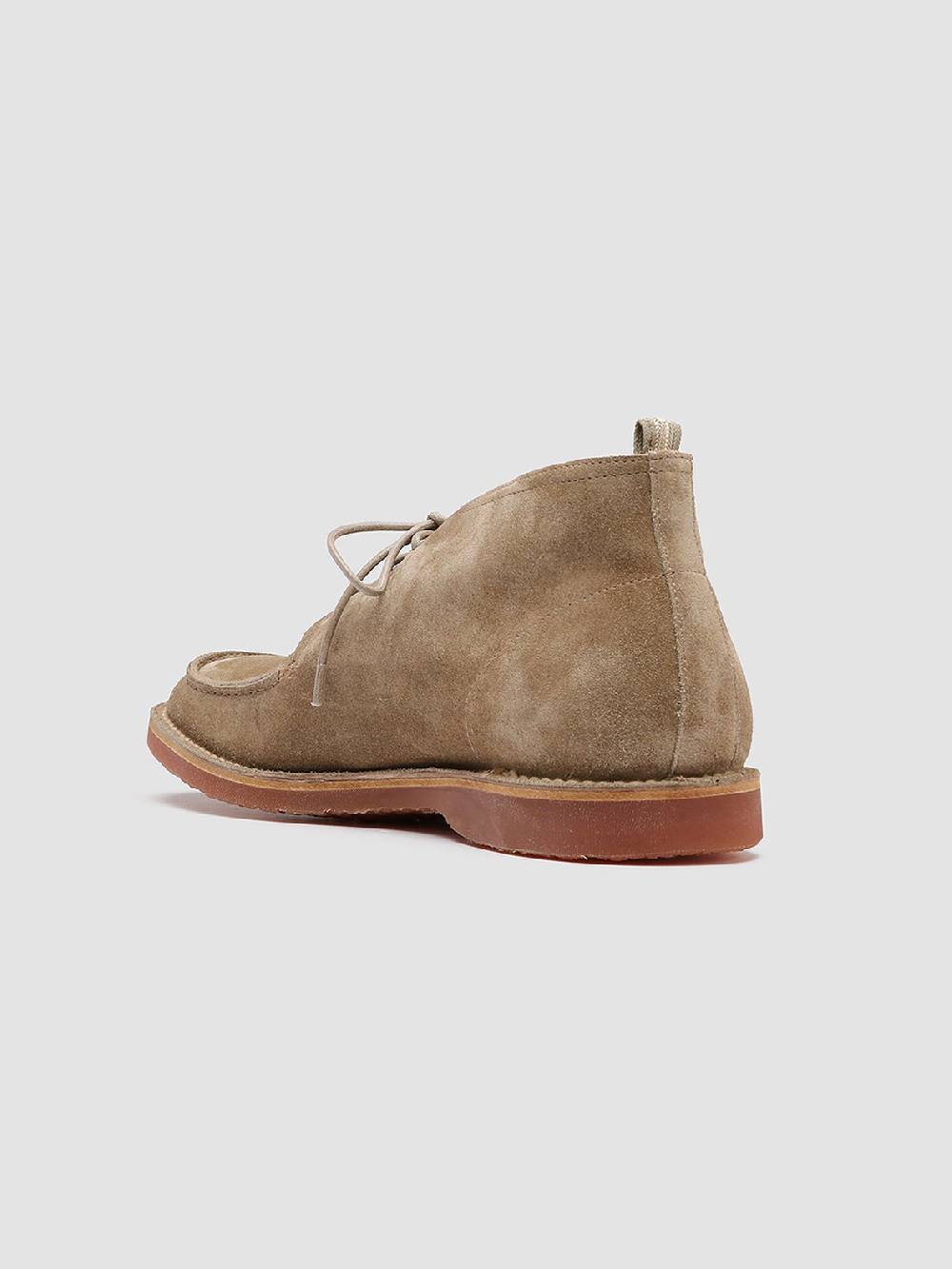 Officine Creative KENT 002 Stivaletti in Pelle Scamosciata Tortora Promozione temporanea