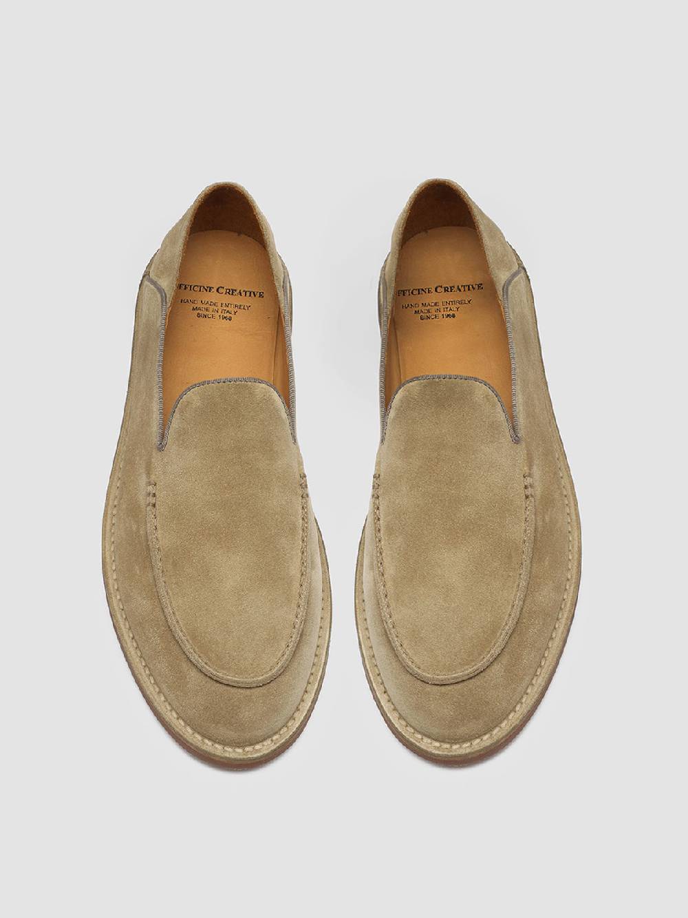 Officine Creative KENT 007 Mocassini in Pelle Scamosciata Marrone Only for today