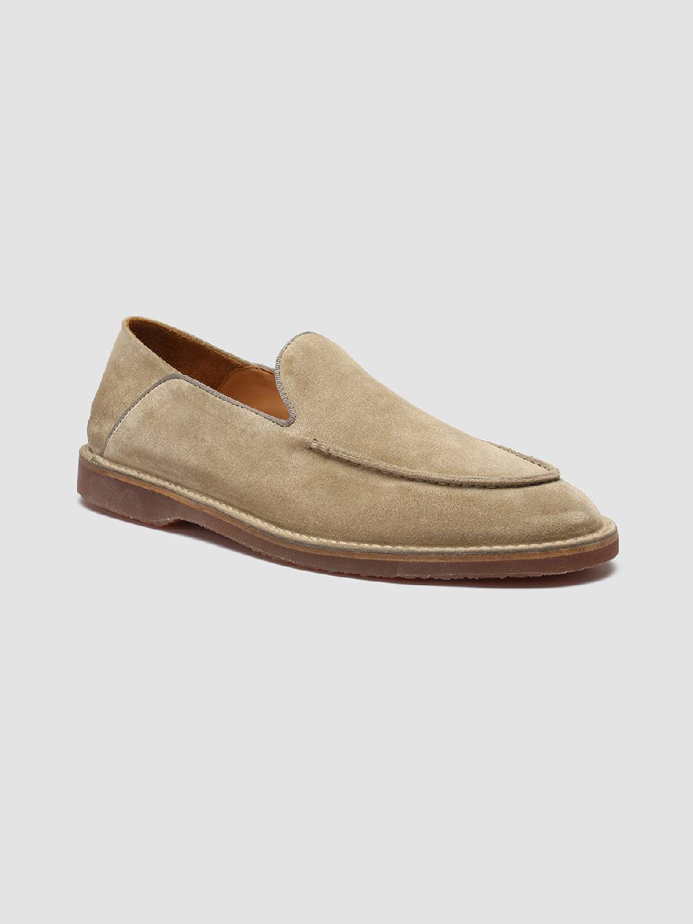 Officine Creative KENT 007 Mocassini in Pelle Scamosciata Marrone Only for today