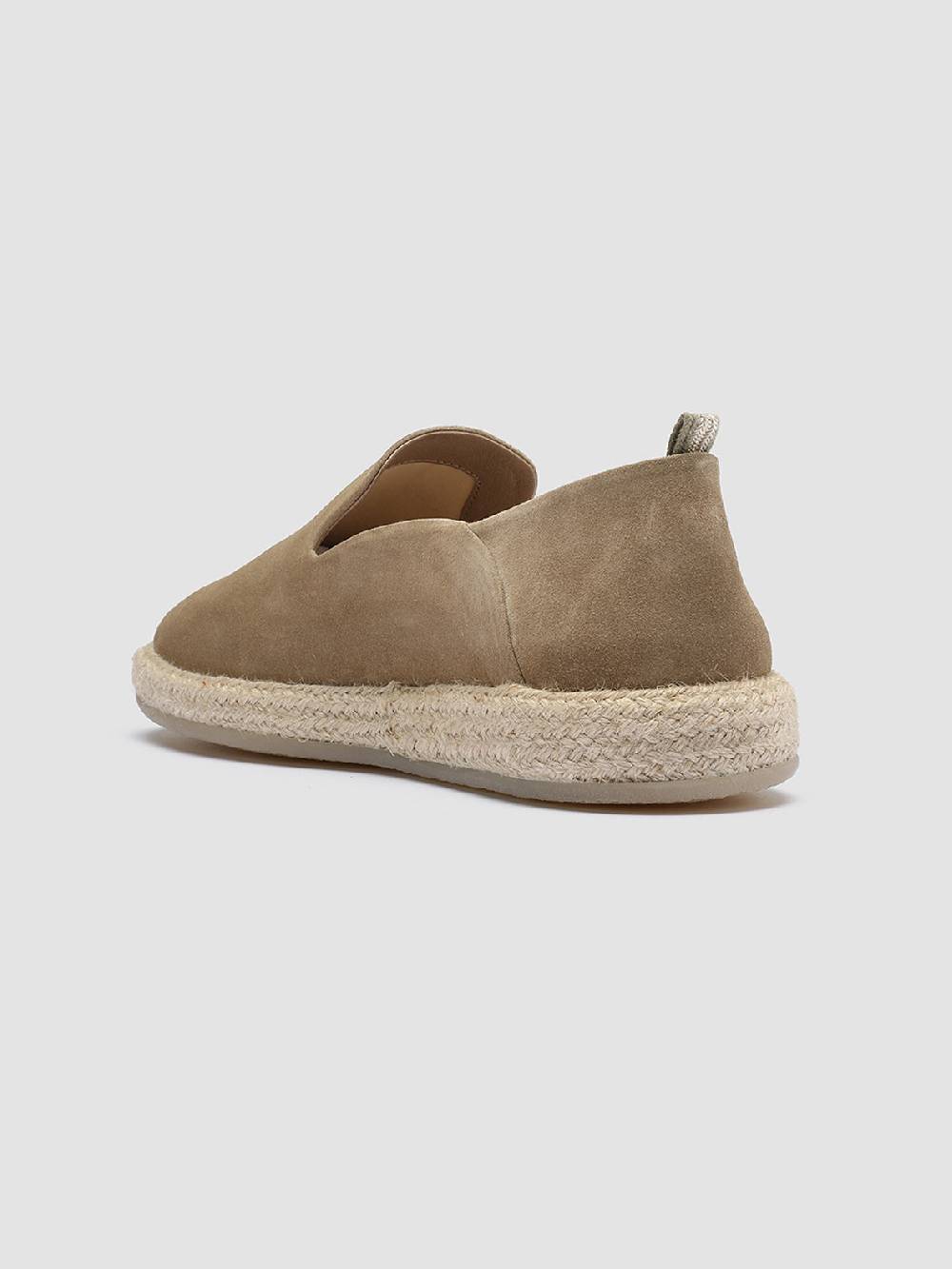 Officine Creative ROPED 002 Slip-on in Pelle Scamosciata Marrone Discount Store per i nuovi prodotti