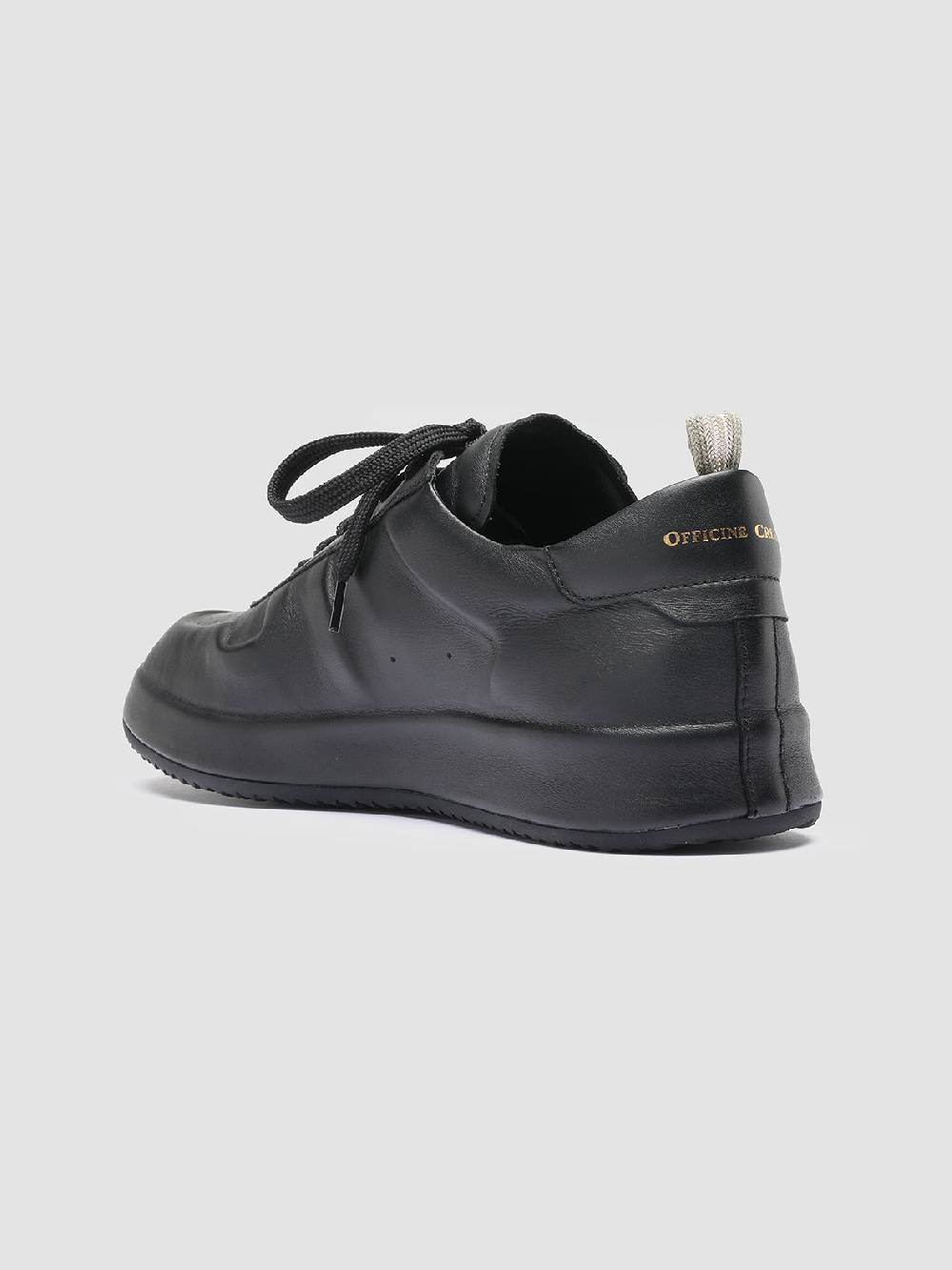 Officine Creative ACE 010 Sneakers in Pelle Nera Enormi sconti