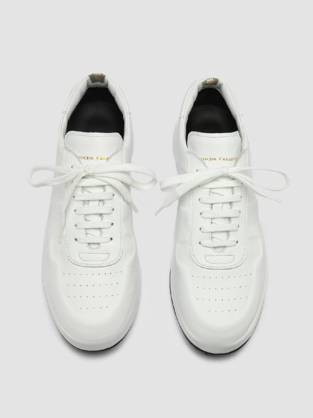Officine Creative ACE 010 Sneakers in Pelle Bianca 50% di sconto con spedizione gratuita