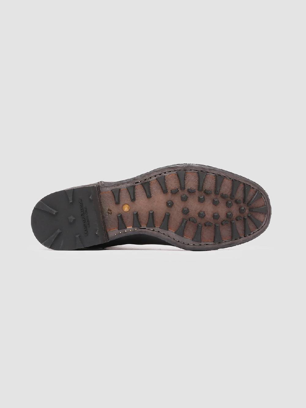 Officine Creative ARBUS 021 Stivaletti Chelsea in Pelle Grigia Esporta salva