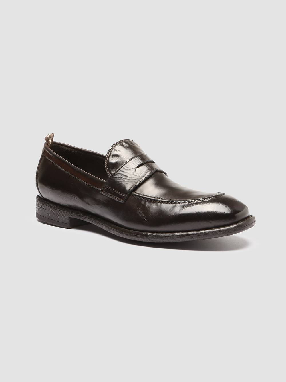 Officine Creative EMORY 024 Mocassini in Pelle Marrone In vendita