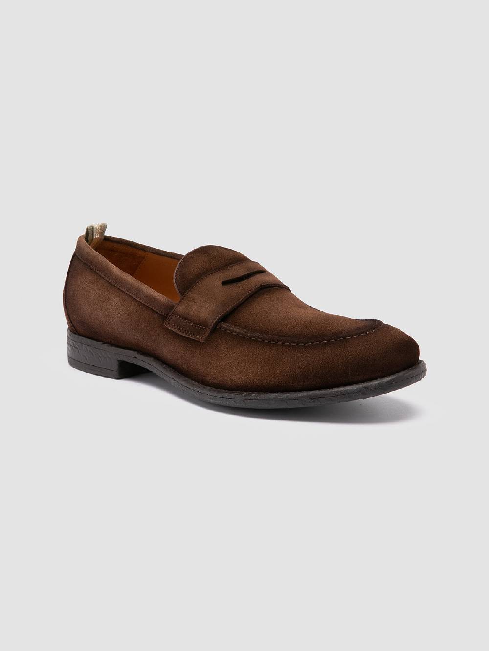 Officine Creative EMORY 024 Mocassini in Pelle Scamosciata Marrone 50% di sconto per tempo limitato
