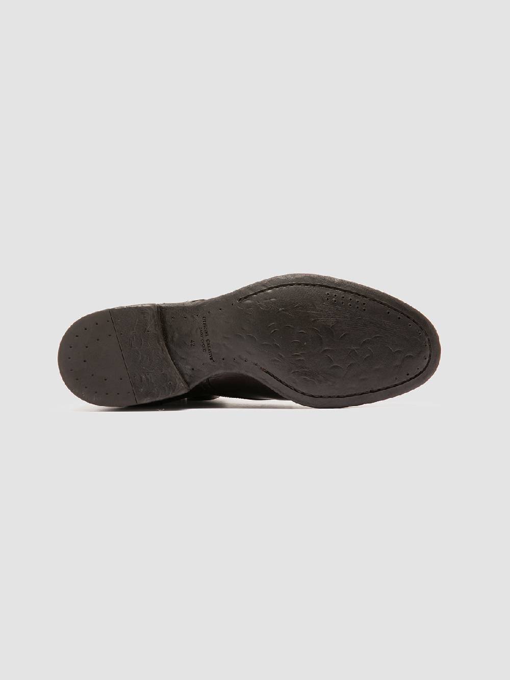 Officine Creative EMORY CAOU 014 Stivali Marrone Scuro in Pelle Italia