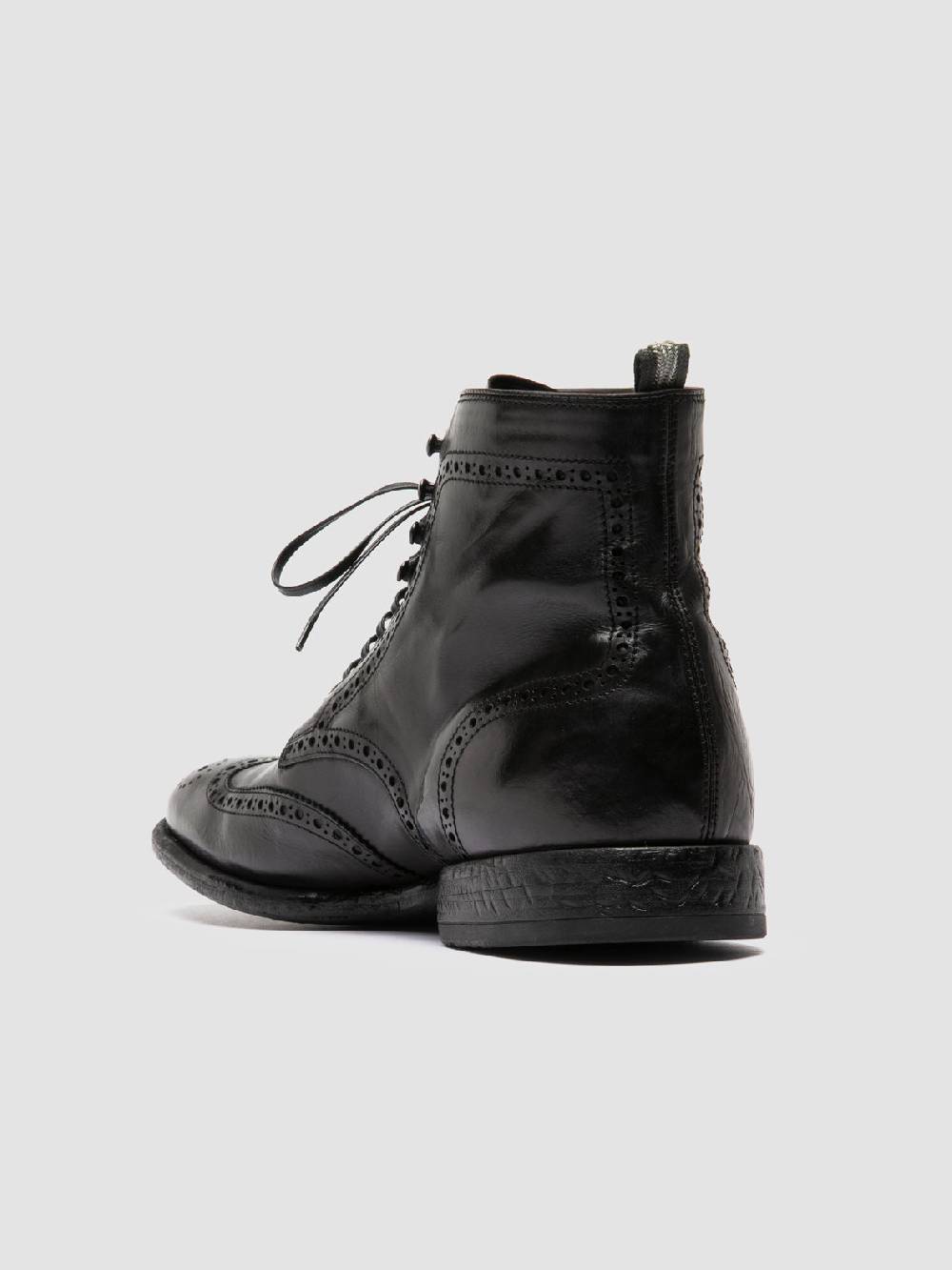 Officine Creative EMORY CAOU 016 Stivali Neri in Pelle Nuovo