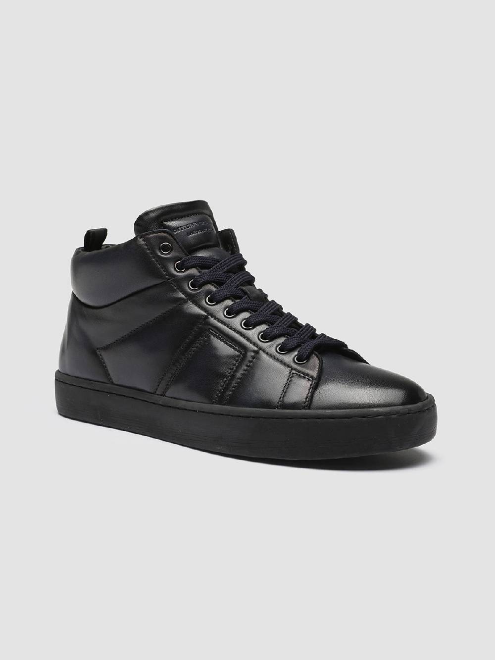 Officine Creative KILIM 002 Sneaker in Pelle Blu Spedizione Gratuita