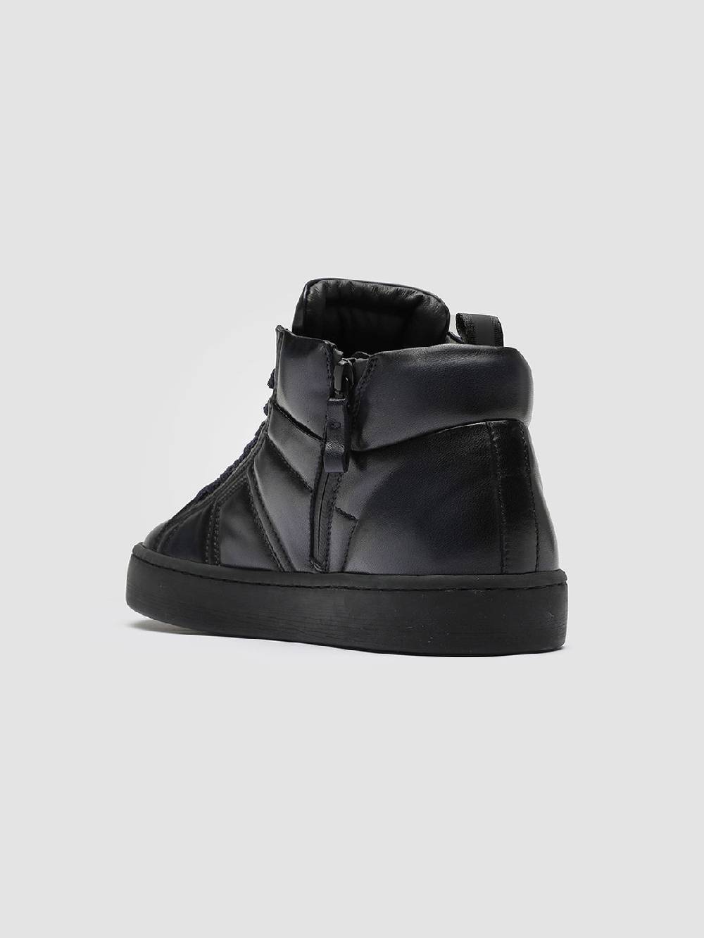 Officine Creative KILIM 002 Sneaker in Pelle Blu Spedizione Gratuita