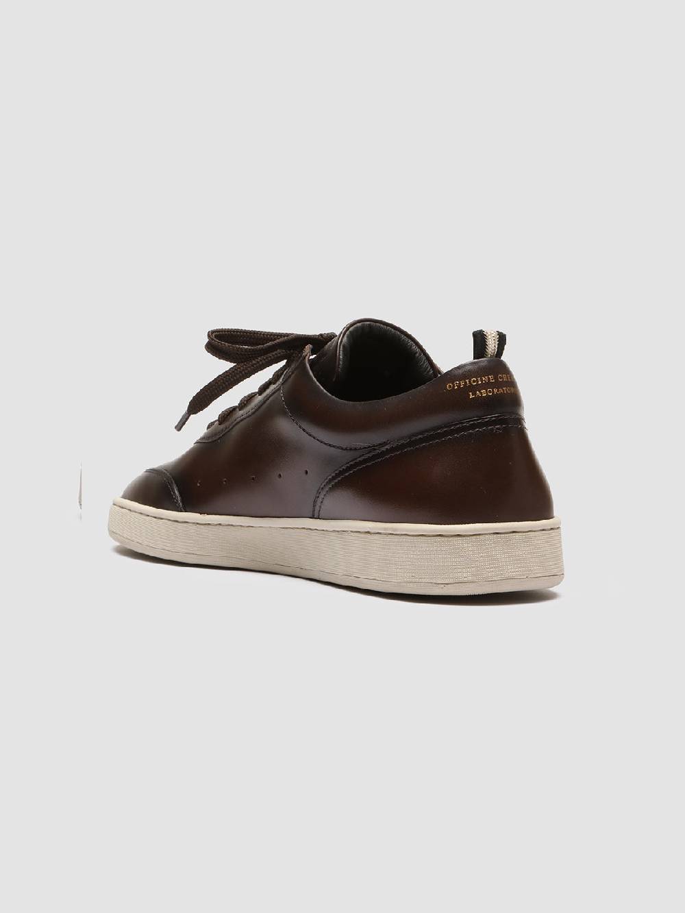 Officine Creative KRIS LUX 001 Sneakers in Pelle Marrone Negozi Online