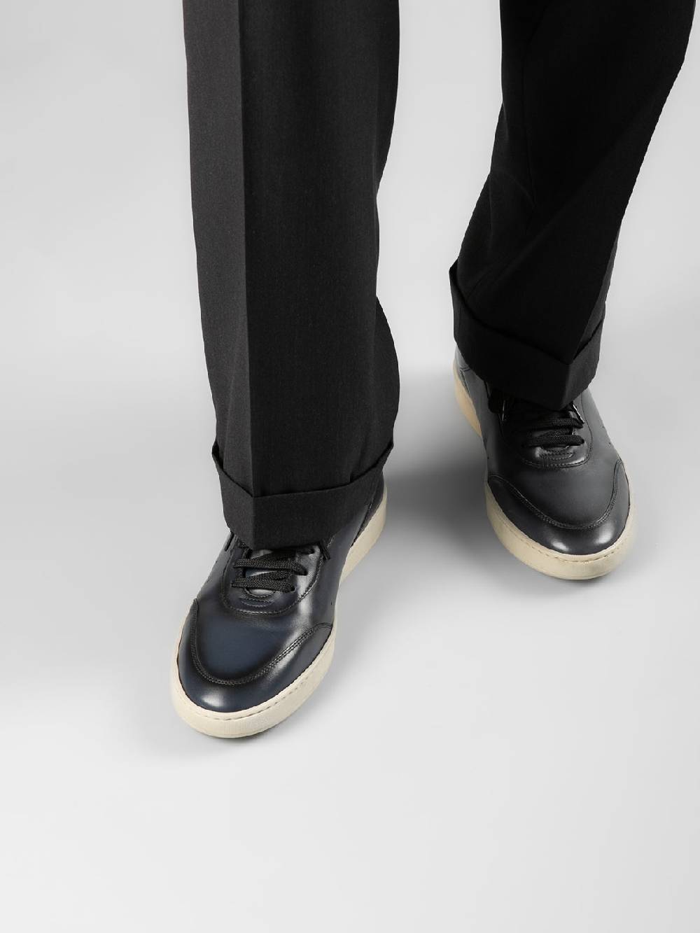 Officine Creative KRIS LUX 001 Sneakers in Pelle Marrone Negozi Online