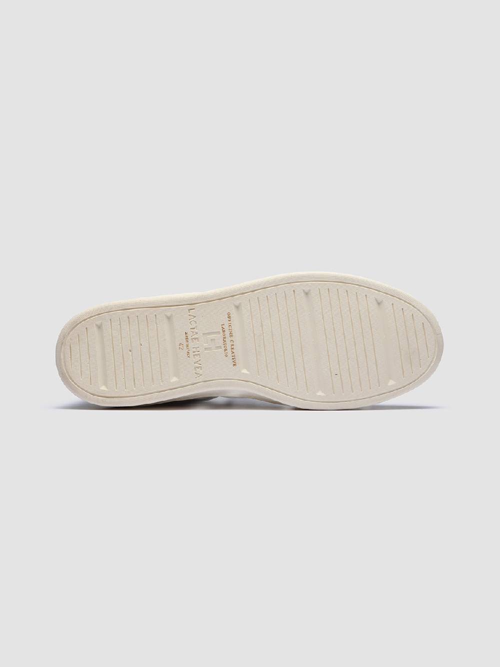 Officine Creative KRIS LUX 001 Sneakers in Pelle Liscia e Scamosciata Bianca Acquista Ora