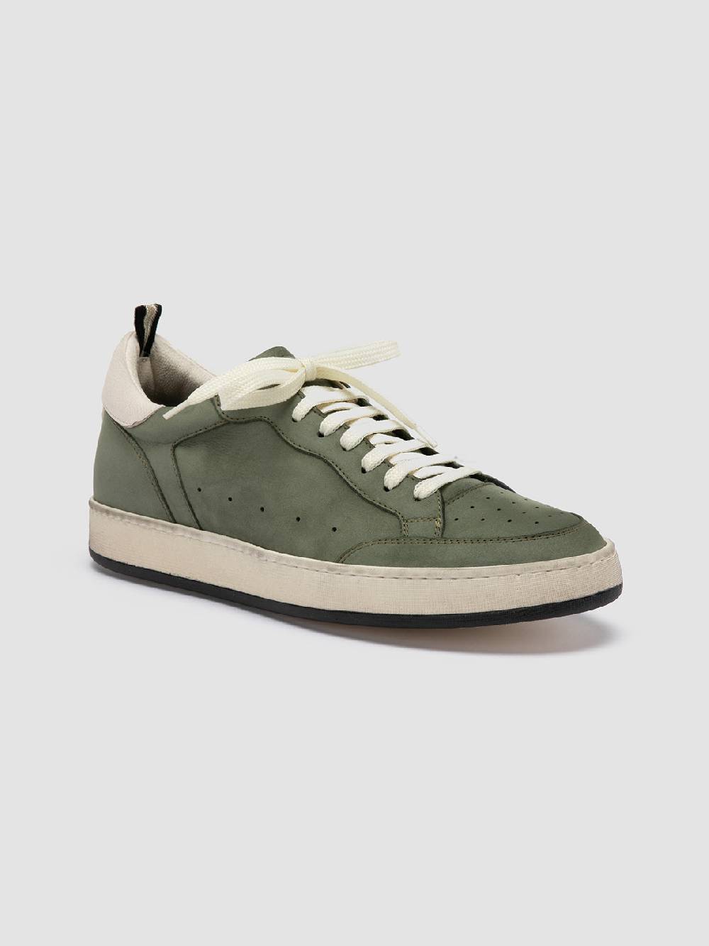 Officine Creative MAGIC 002 Sneakers in Nabuk Verde Shopping Online