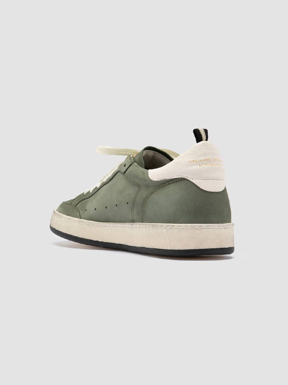 Officine Creative MAGIC 002 Sneakers in Nabuk Verde Shopping Online