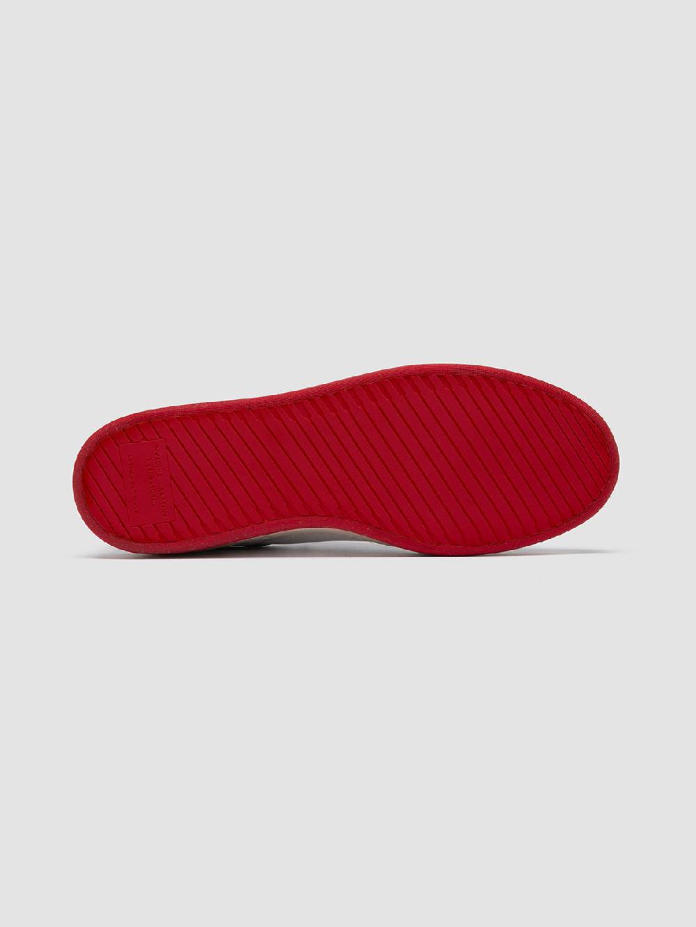 Officine Creative MAGIC 008 Sneakers Basse in Pelle e Camoscio Bianca Affare Del Giorno