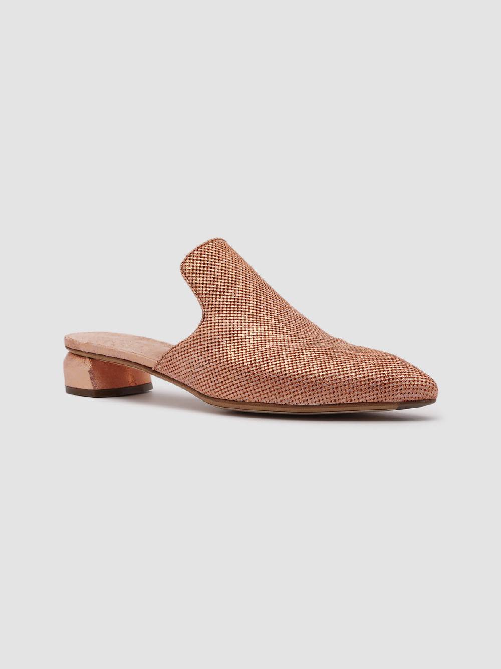 Officine Creative SAUVANNE 006 Sabot in Pelle Marrone Prezzo Ridotto
