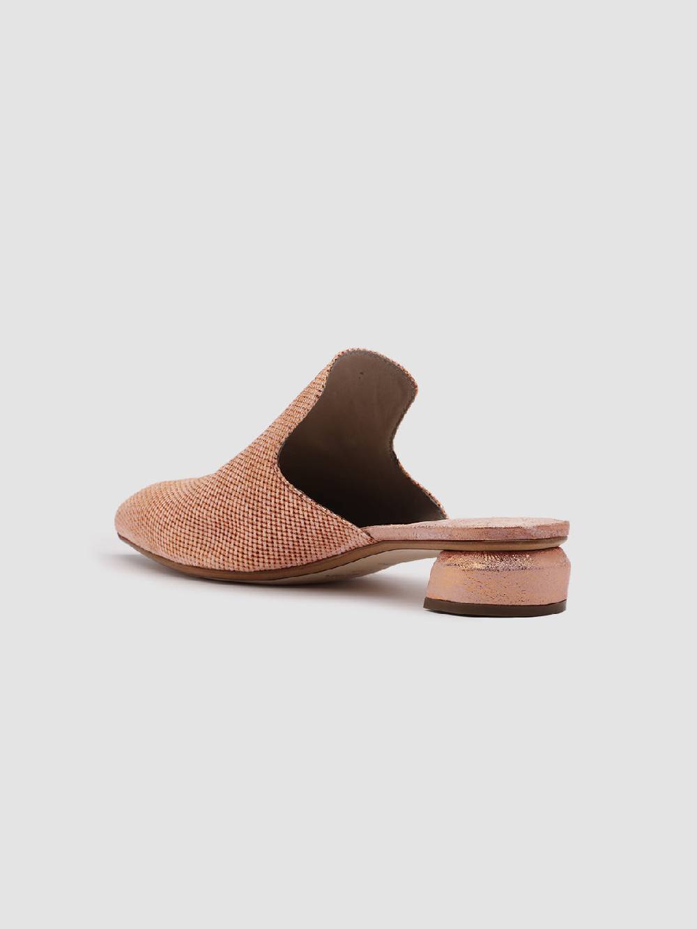 Officine Creative SAUVANNE 006 Sabot in Pelle Marrone Prezzo Ridotto