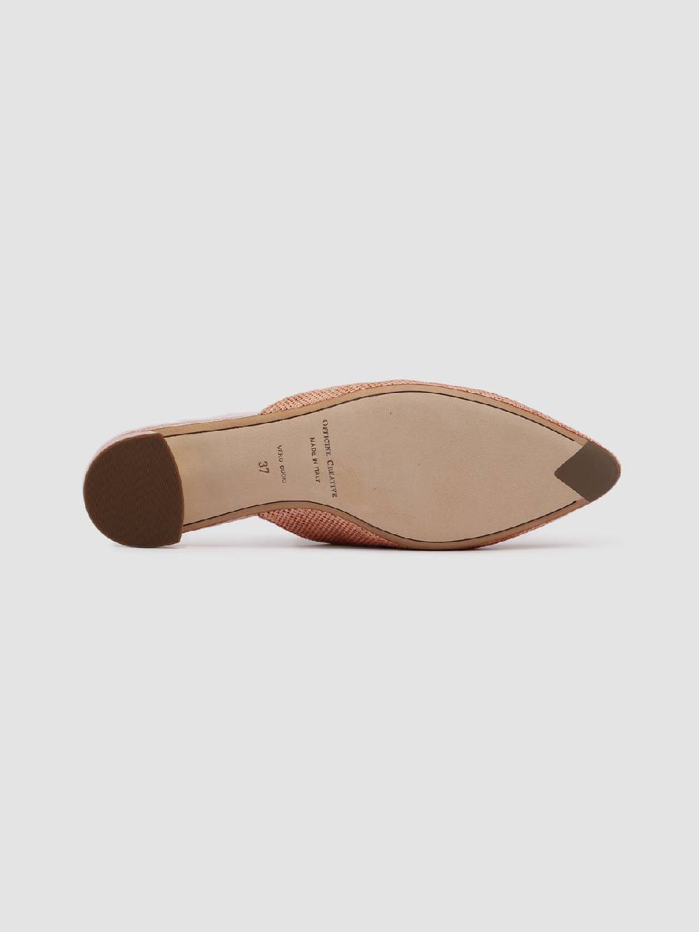 Officine Creative SAUVANNE 006 Sabot in Pelle Marrone Prezzo Ridotto