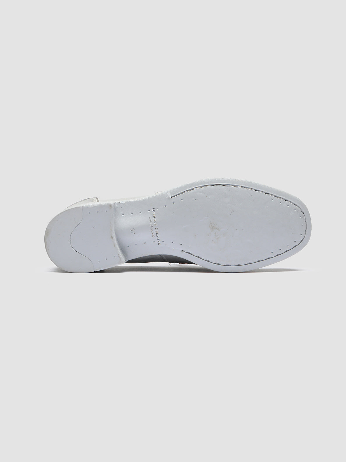 Officine Creative CALIXTE 042 Mocassini Penny in Pelle Grigia Offerta