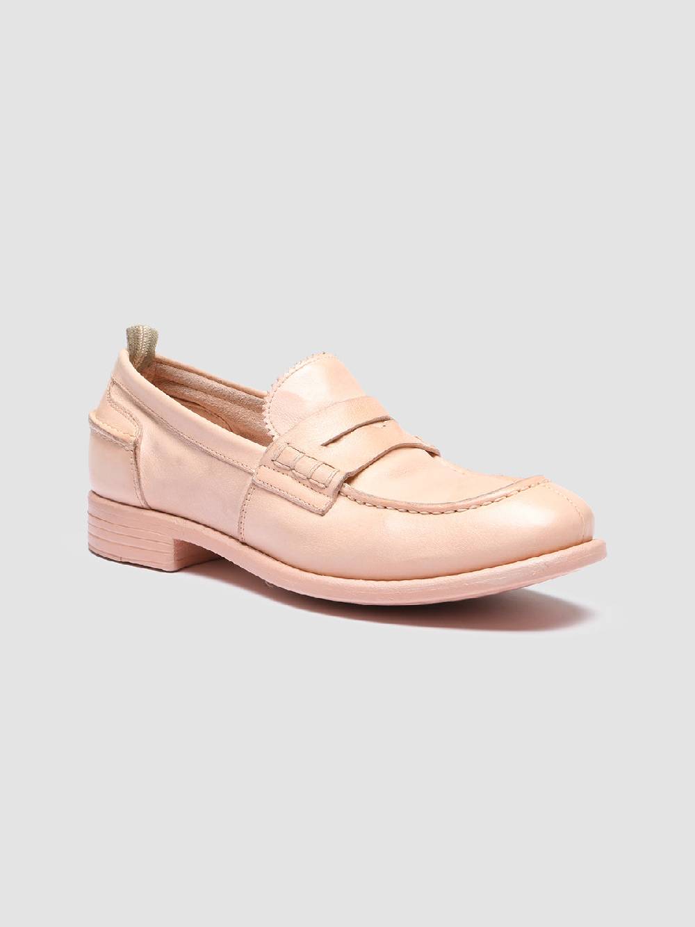 Officine Creative CALIXTE 042 Mocassini Penny Loafer in Pelle Rosa Economico