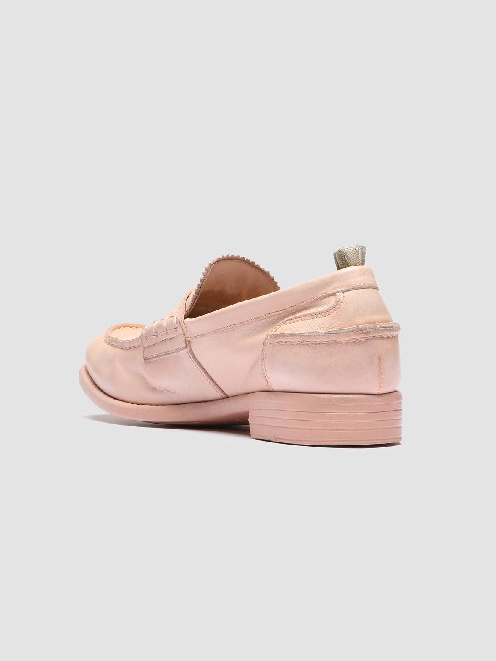 Officine Creative CALIXTE 042 Mocassini Penny Loafer in Pelle Rosa Economico