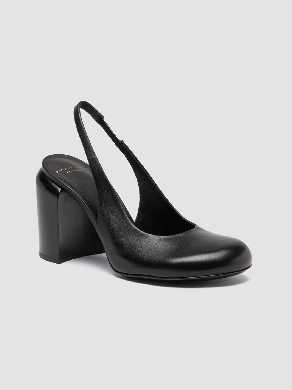 Officine Creative ESTHER 021 Sandali Slingback in Pelle Nera Offerte