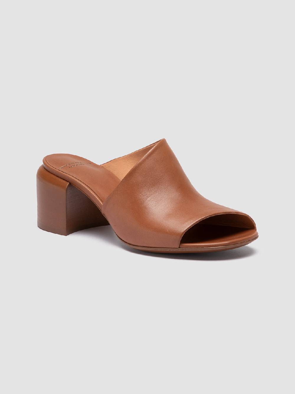 Officine Creative ETHEL 007 Sandali in Pelle Marrone Saldi Di Fabbrica