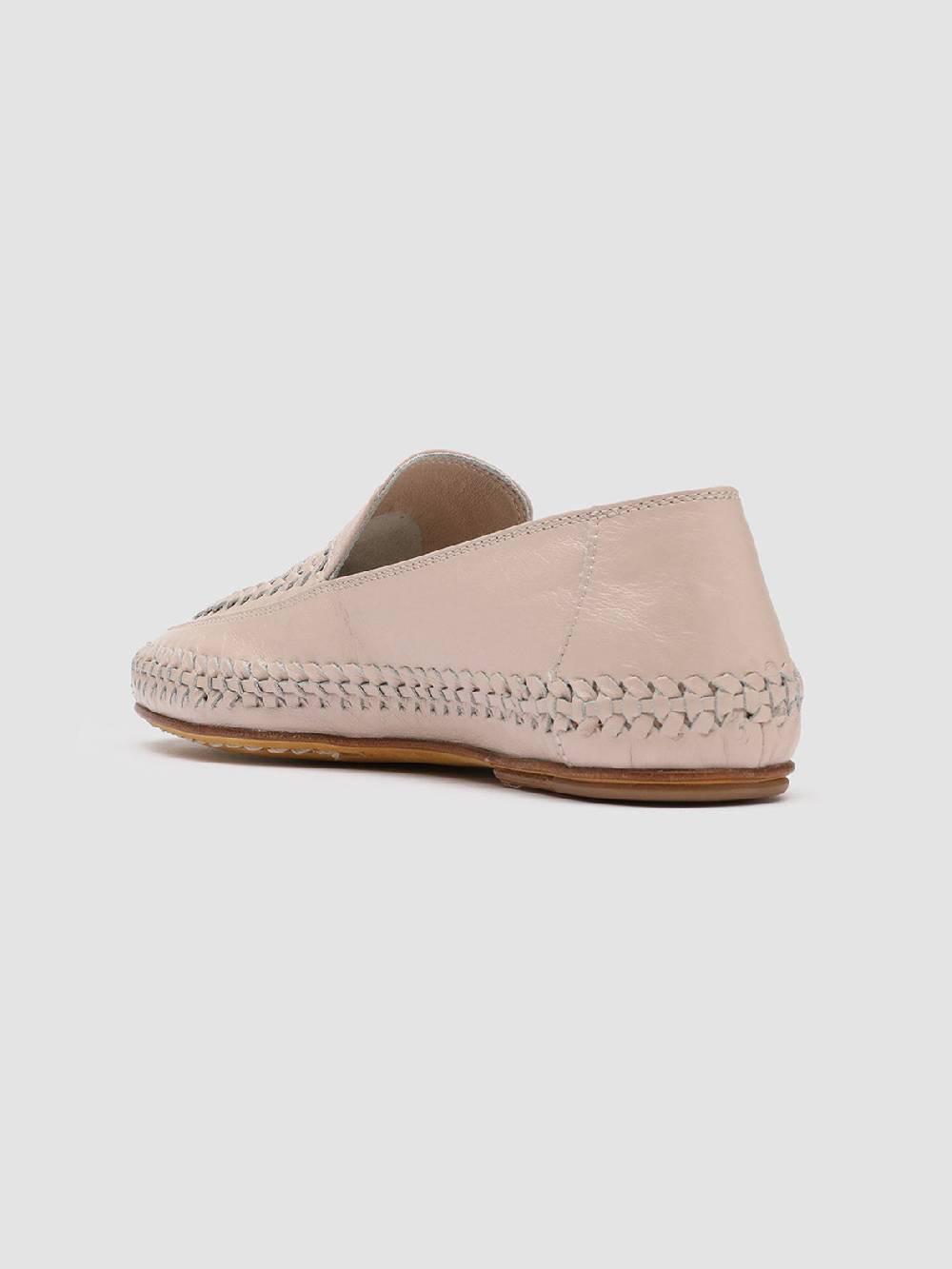 Officine Creative BESSIE 002 Mocassini in Pelle Rosa Moda