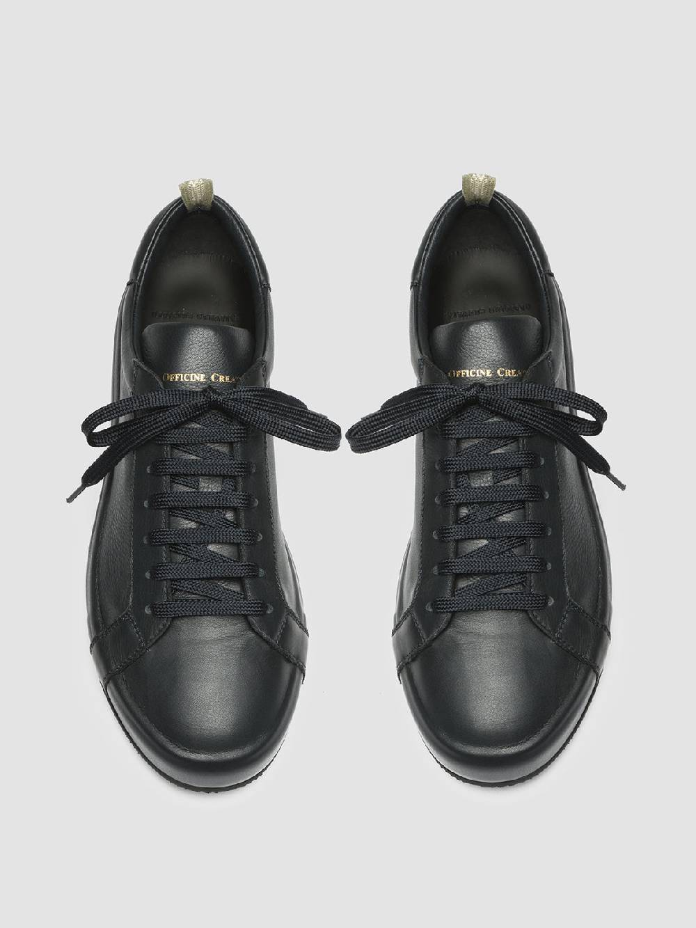 Officine Creative CORE 001 Sneakers in Pelle Blu Flash Sale