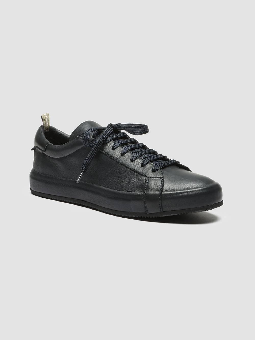 Officine Creative CORE 001 Sneakers in Pelle Blu Flash Sale