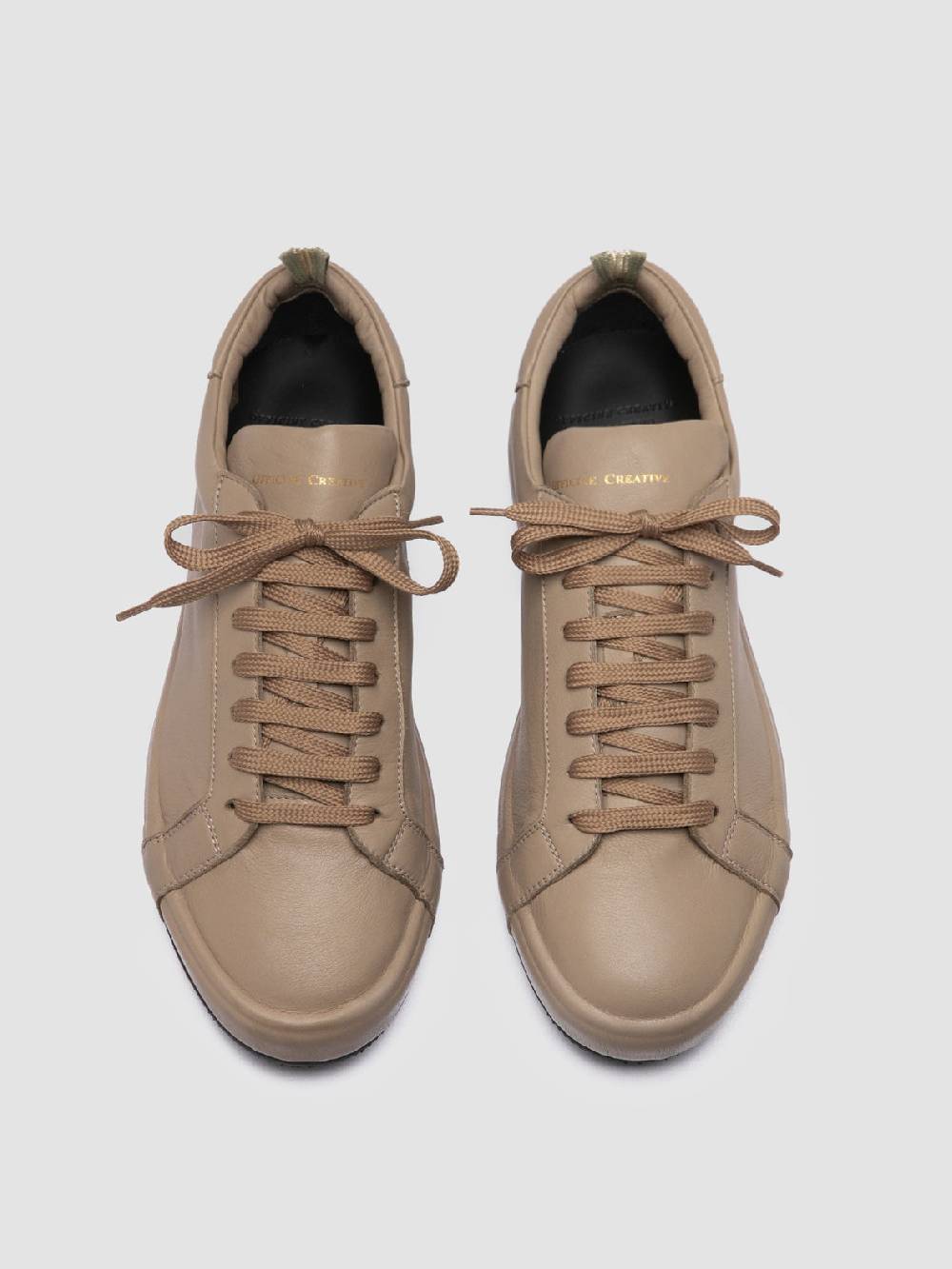 Officine Creative CORE 001 Sneakers in Pelle Marrone Fornitura limitata
