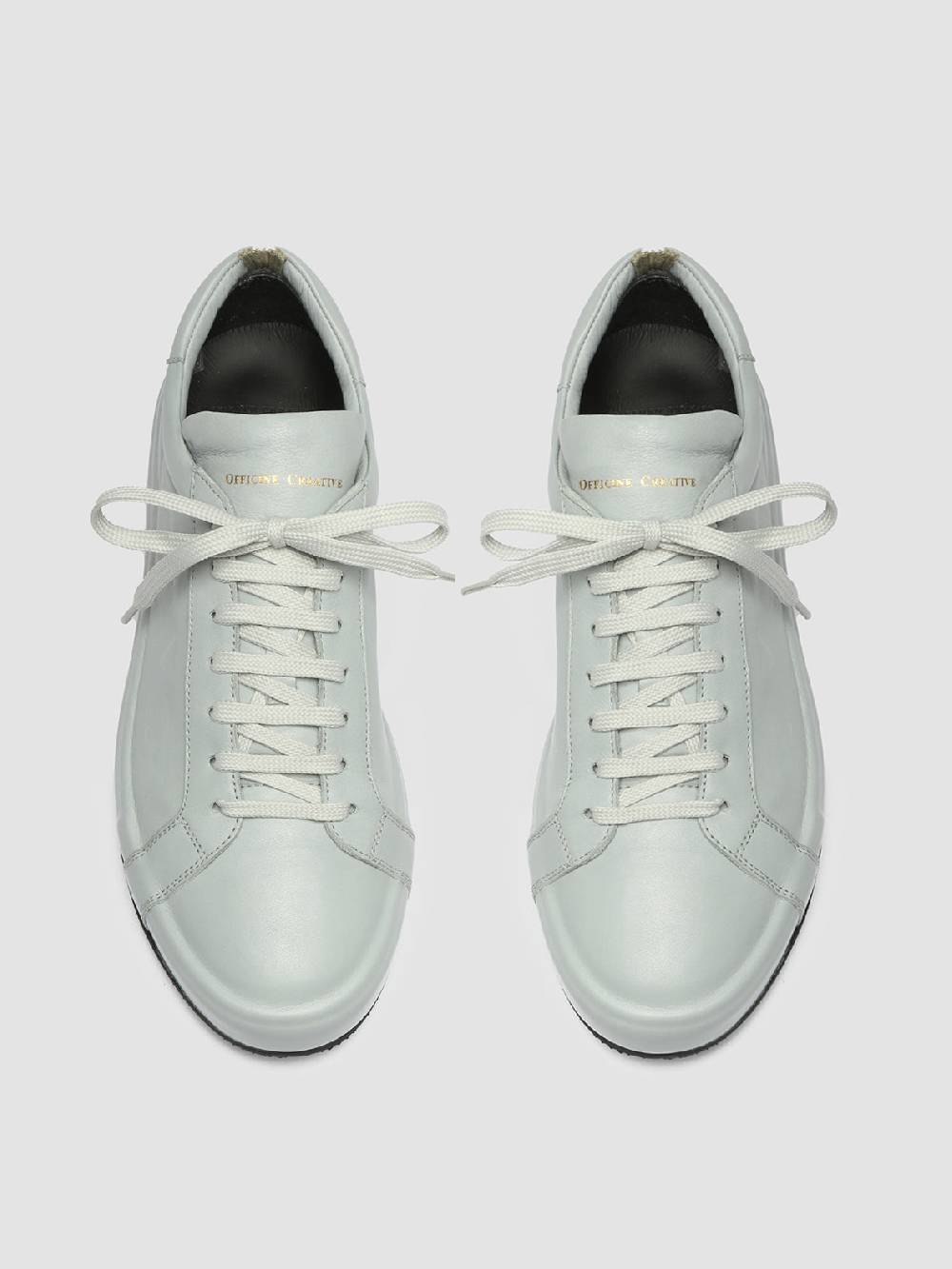 Officine Creative CORE 001 Sneakers in Pelle Grigia Offerta esclusiva