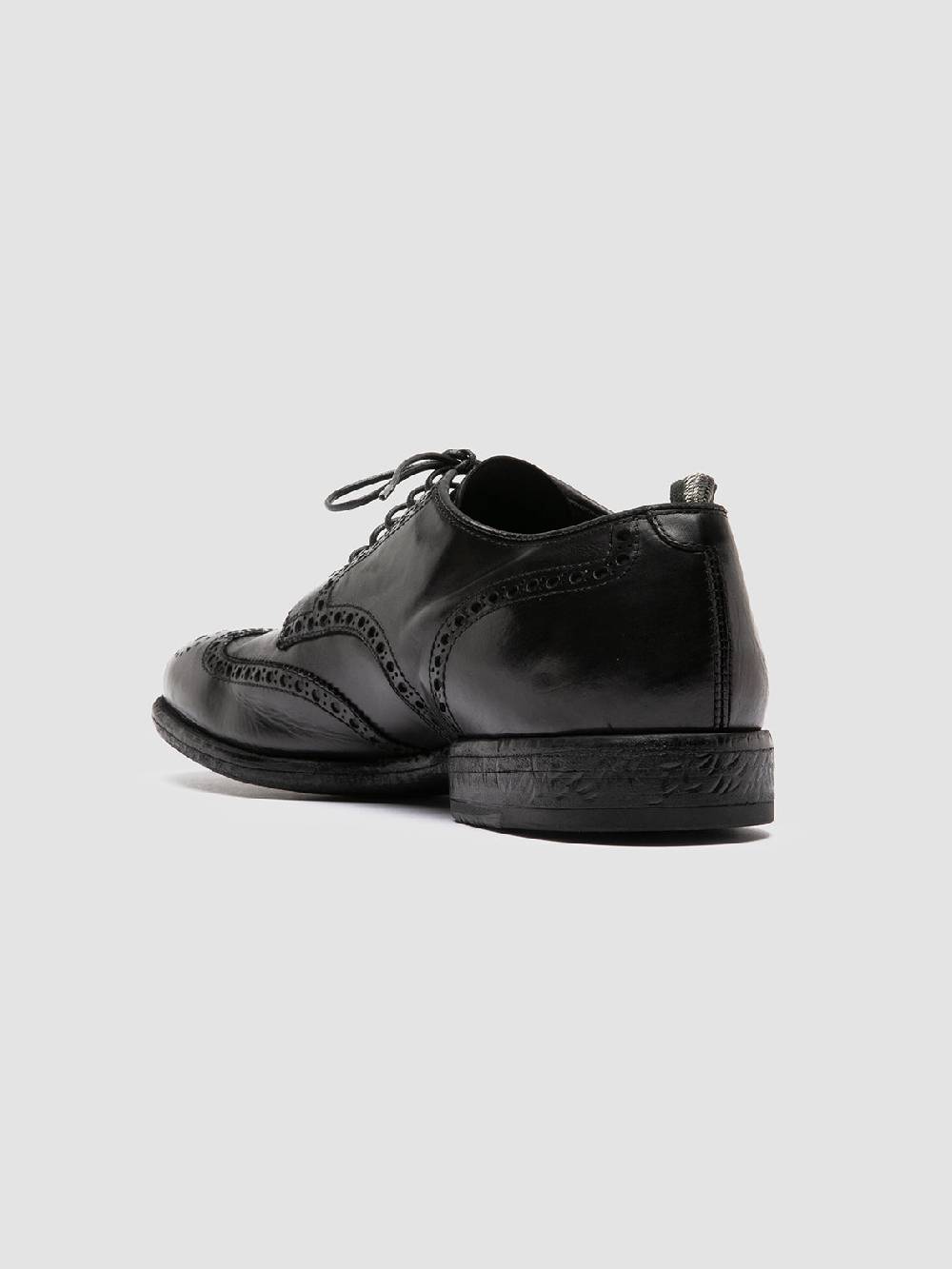 Officine Creative EMORY 015 Scarpe Derby in Pelle Nera Offerta San Valentino