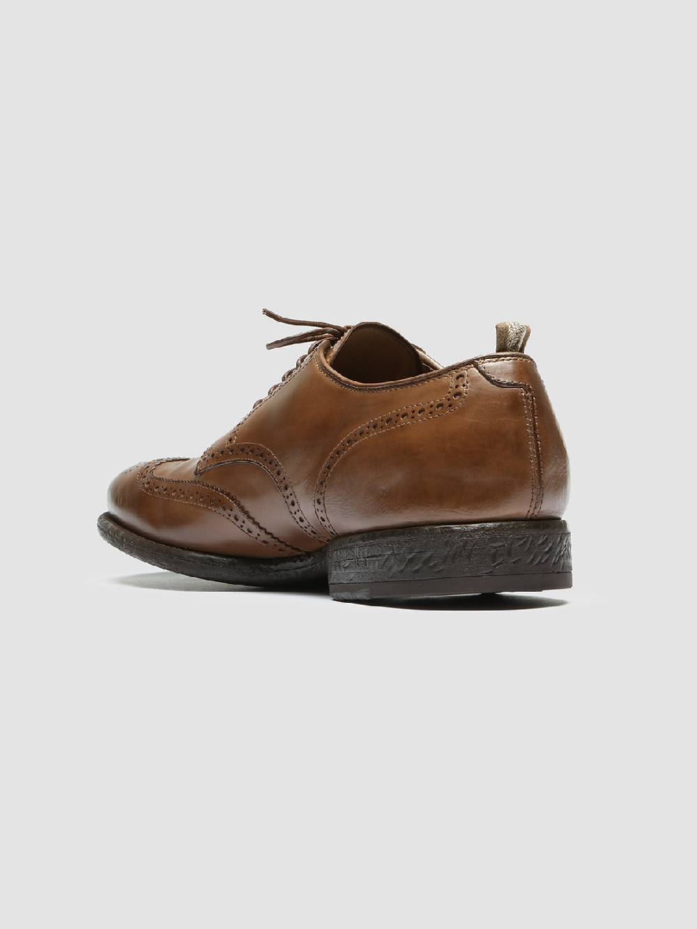 Officine Creative EMORY 015 Derby in Pelle Marrone Offerta Anniversario