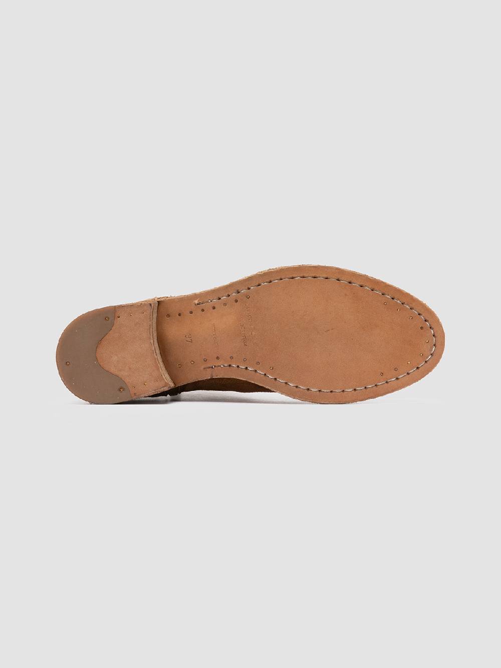 Officine Creative LISON 051 Stivaletti in Pelle Scamosciata Marrone Offerte esclusive