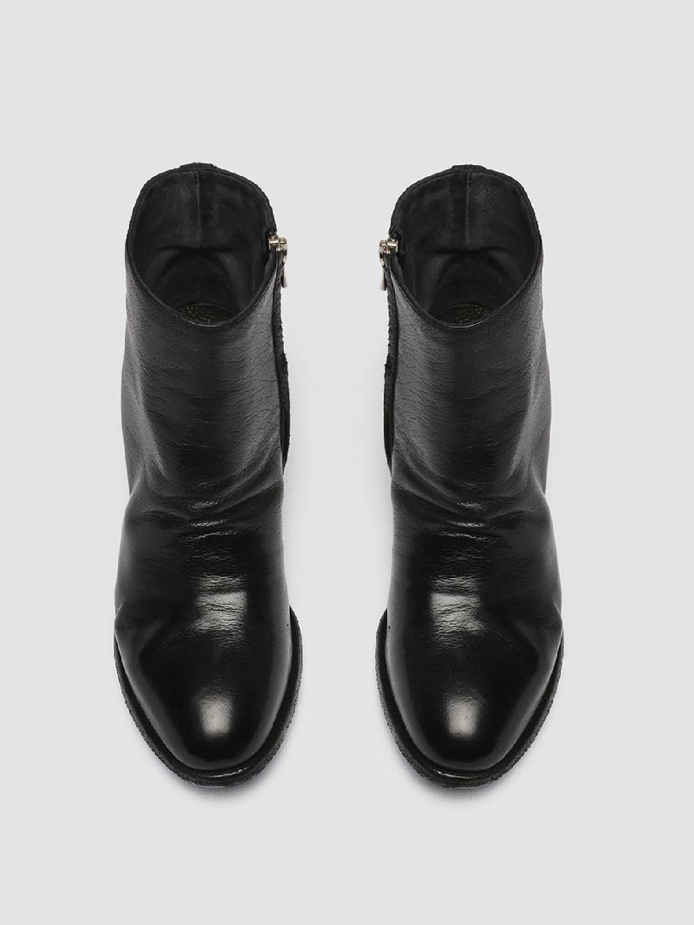 Officine Creative SHERRY 003 Stivaletti in Pelle Nera Offerte speciali