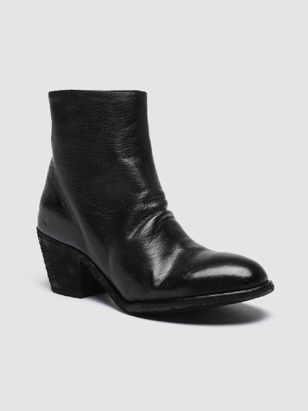 Officine Creative SHERRY 003 Stivaletti in Pelle Nera Offerte speciali