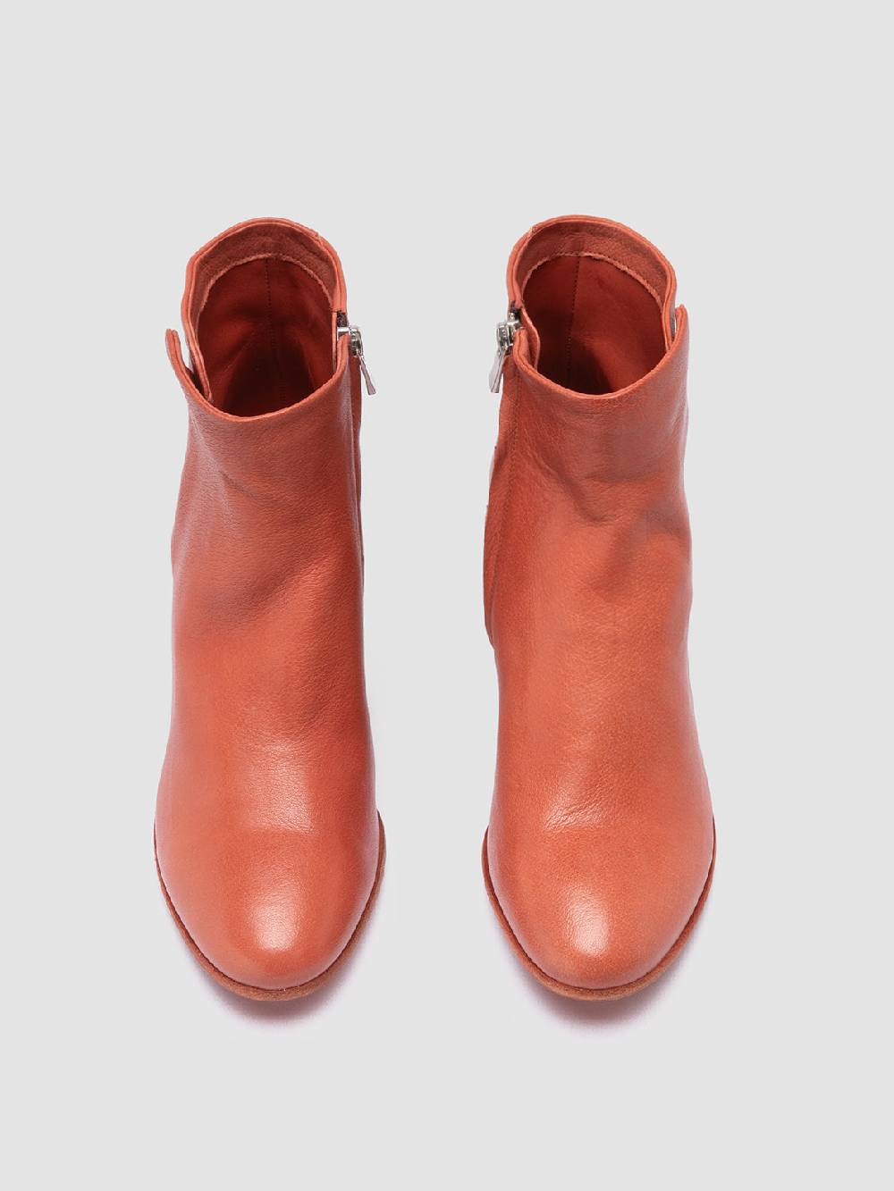 Officine Creative SHIRLEE 001 Stivali in Pelle Arancione Sconti VIP