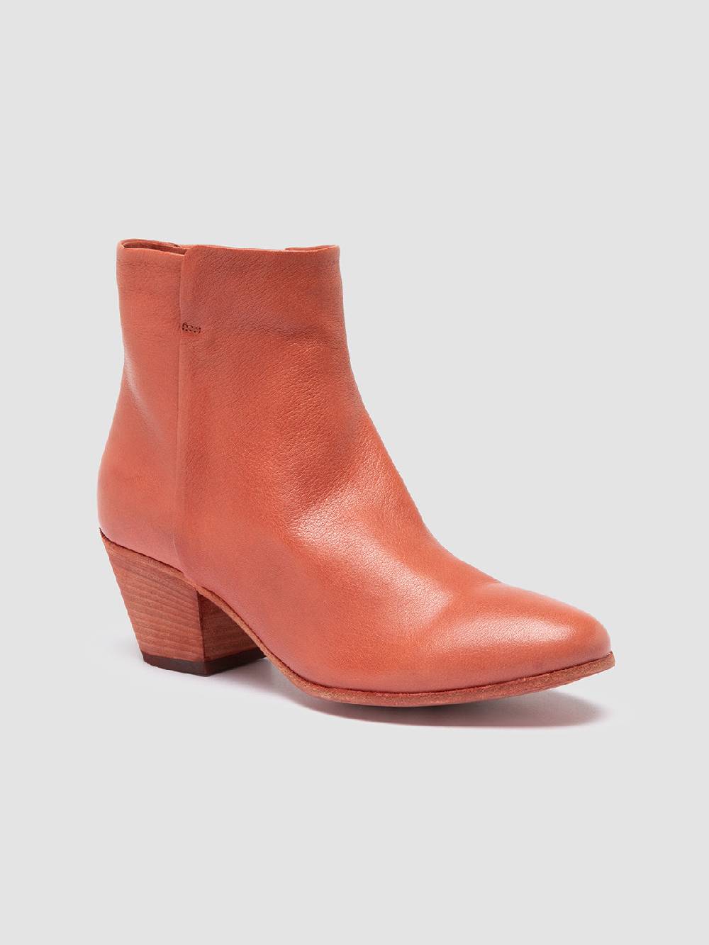 Officine Creative SHIRLEE 001 Stivali in Pelle Arancione Sconti VIP