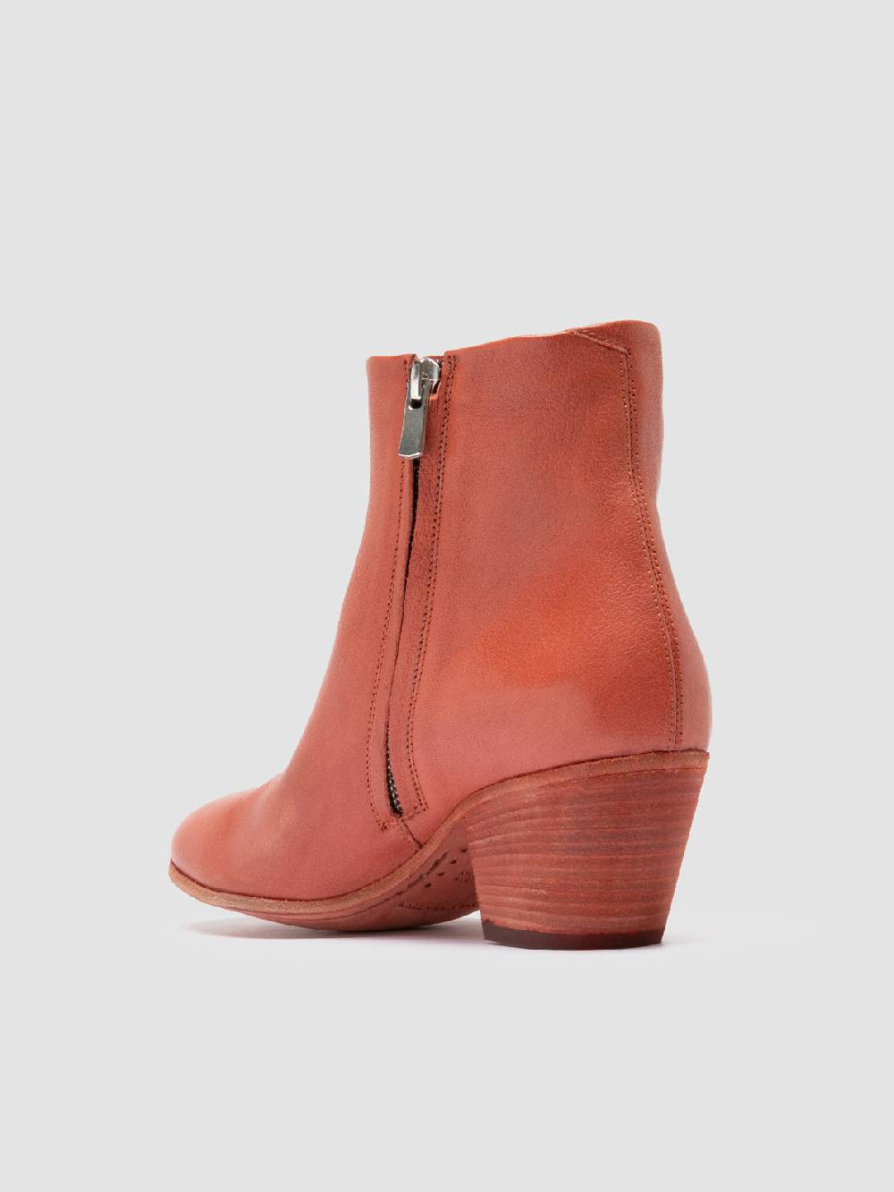 Officine Creative SHIRLEE 001 Stivali in Pelle Arancione Sconti VIP