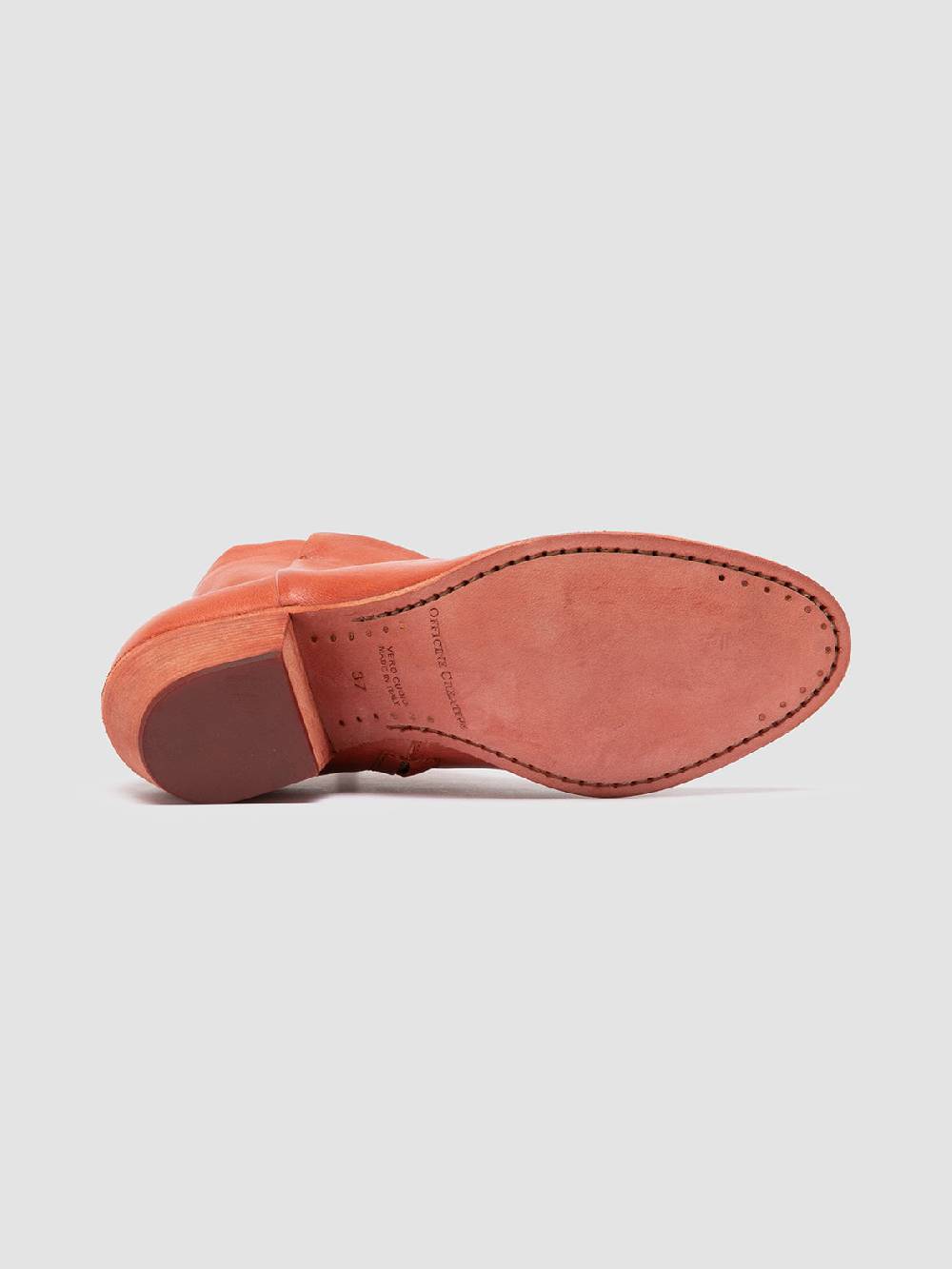 Officine Creative SHIRLEE 001 Stivali in Pelle Arancione Sconti VIP