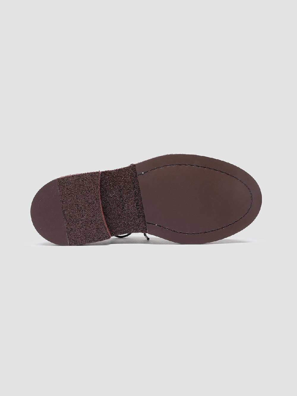 Officine Creative TONAL 100 Derby in Pelle Bordeaux Rilascio limitato