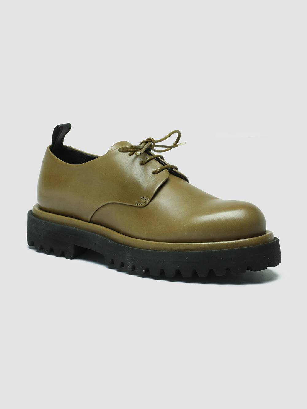 Officine Creative TONAL 100 Derby in Pelle Verde Ultimi tre giorni
