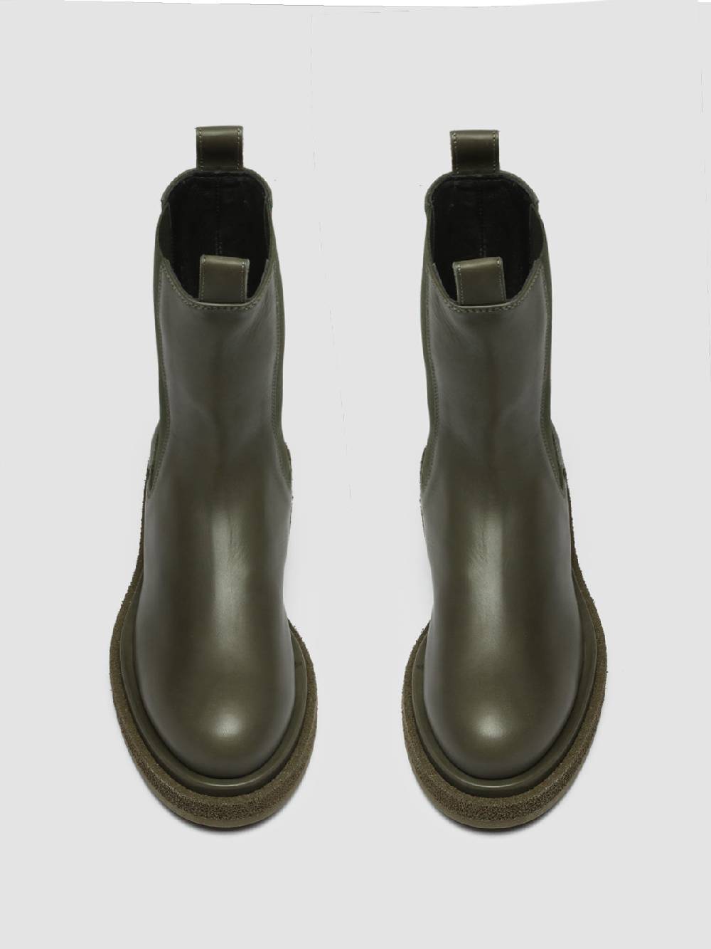 Officine Creative TONAL 105 Stivaletti Chelsea in Pelle Verde ACQUISTA ORA
