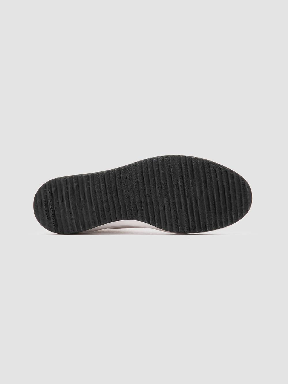 Officine Creative MES 109 Sneaker Alte in Pelle Avorio Fino al 65% di sconto