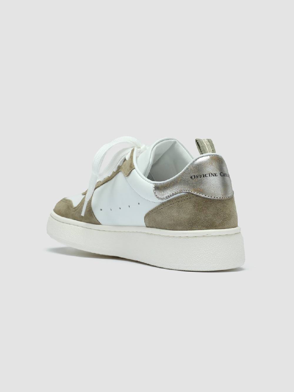 Officine Creative MOWER 110 Sneakers in Pelle Bianca Discount Store per i nuovi prodotti