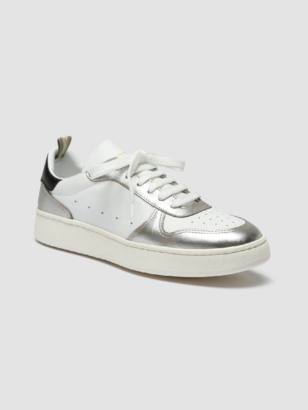 Officine Creative MOWER 110 Sneakers in Pelle Bianca Solo un giorno rimasto