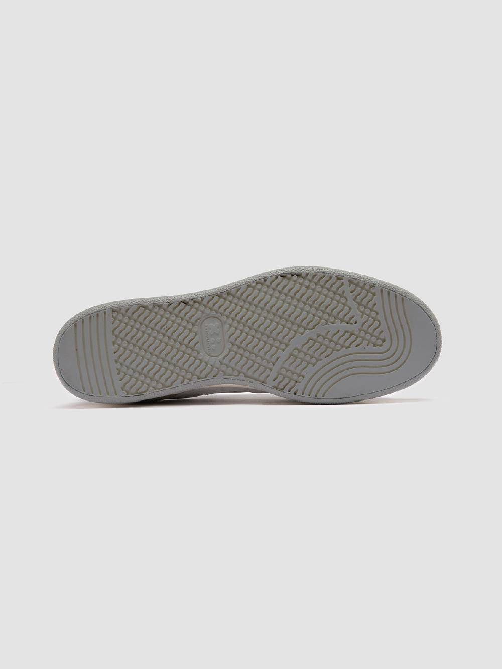 Officine Creative MOWER 120 Sneakers Basse in Pelle e Camoscio Bianca Super sconto