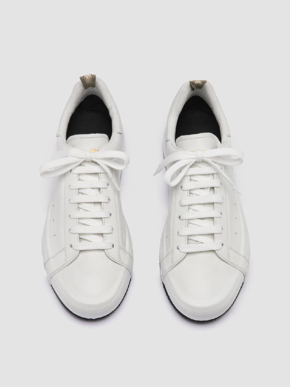 Officine Creative PRIMARY 101 Sneakers in Pelle Bianca Black Friday Prezzi