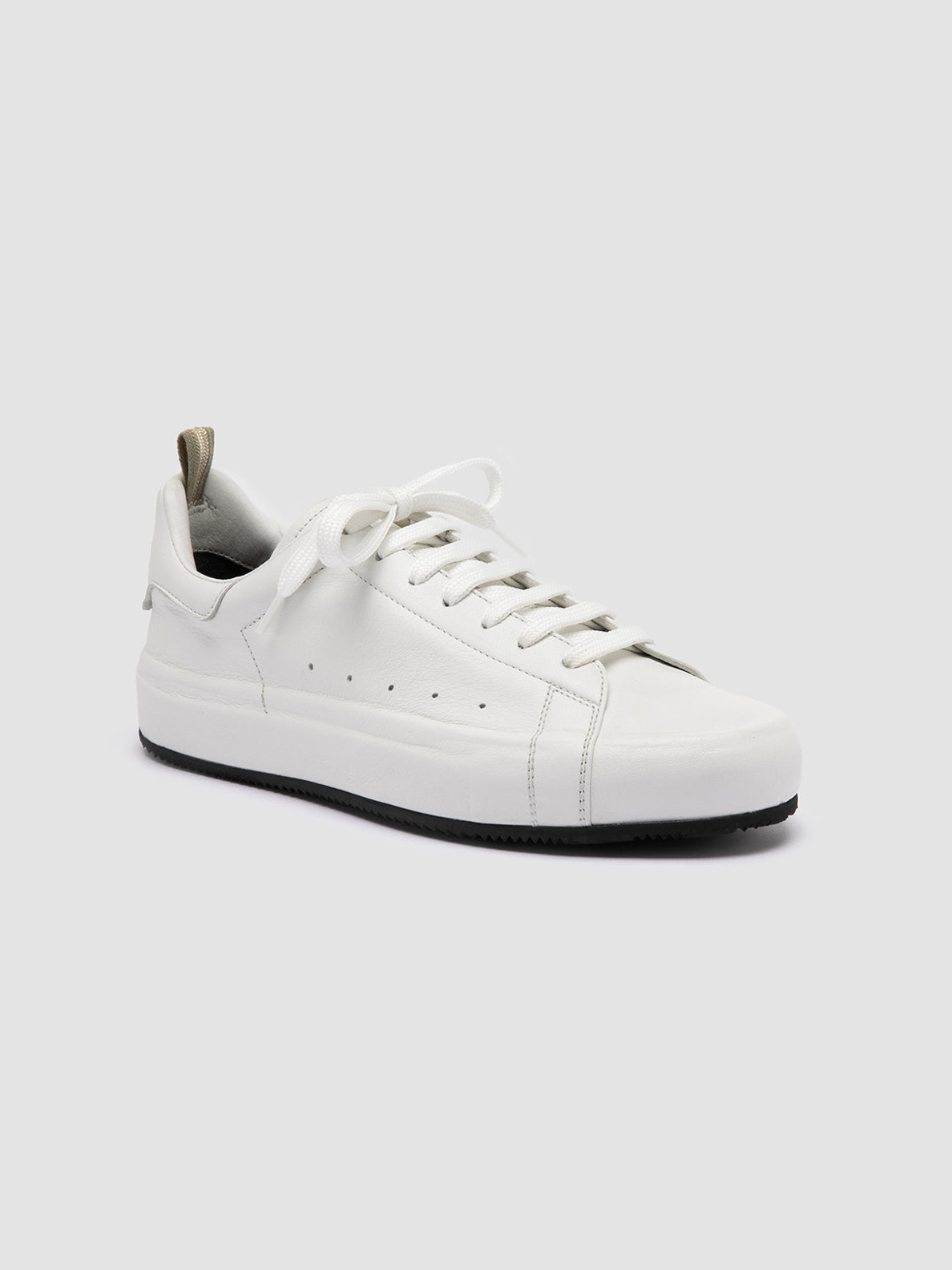 Officine Creative PRIMARY 101 Sneakers in Pelle Bianca Black Friday Prezzi